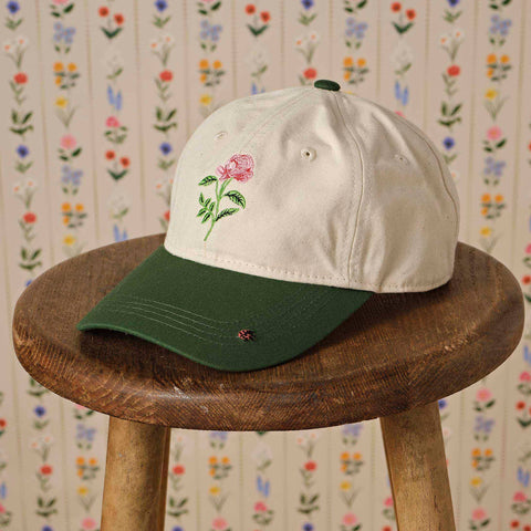 Garden Study Embroidered Baseball Hat