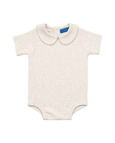 Confetti Onesie In White