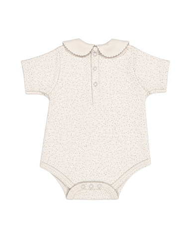 Confetti Onesie In White