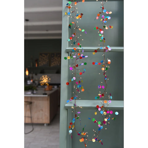 Confetti Light String In Multi