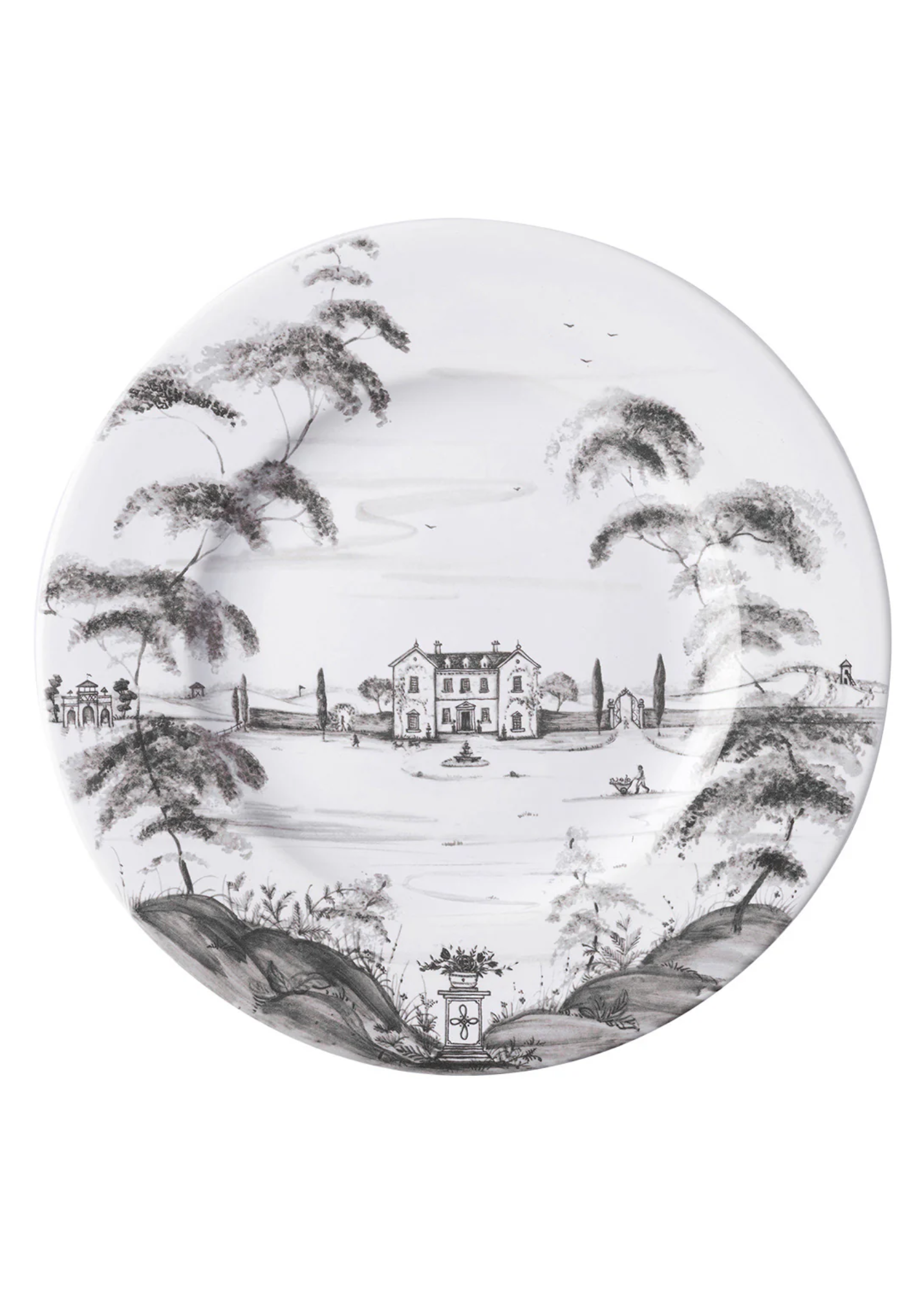 Country Estate Dinner Plate in Flint