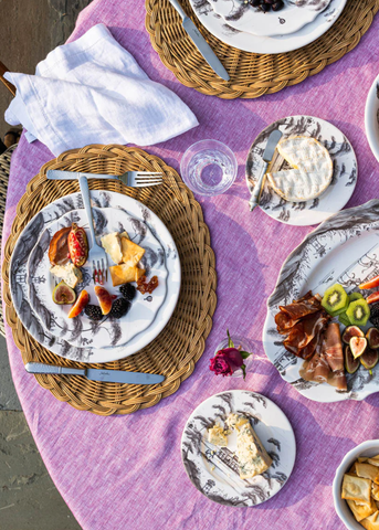 Country Estate Dinner Plate in Flint
