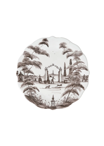 Country Estate Harvest Party Plate Box Set of 4 in Flint