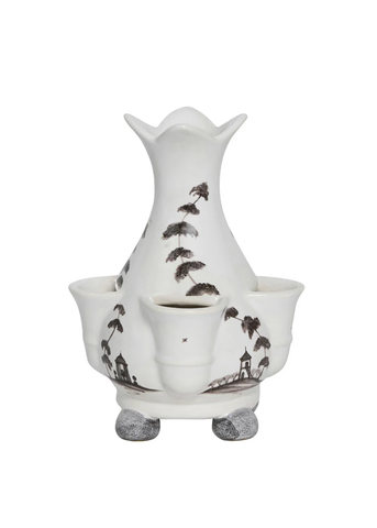 Country Estate Tulipiere Vase in Flint