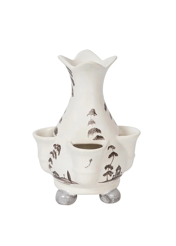 Country Estate Tulipiere Vase in Flint