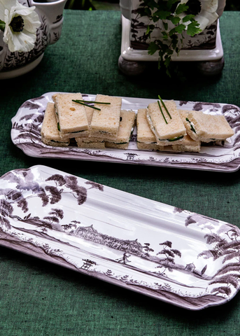 Country Estate Harvest Hostess Tray in Flint