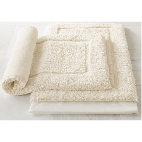 Tiffany Cloud Bath Rug In Linen
