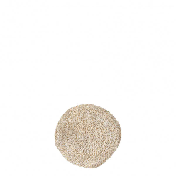 Crochet Coaster in Natural
