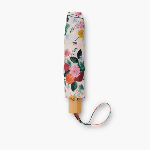 Dahlia Wood Handle Umbrella