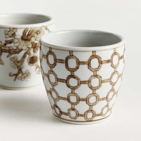 Assorted Chinoiserie Mini Flower Pots
