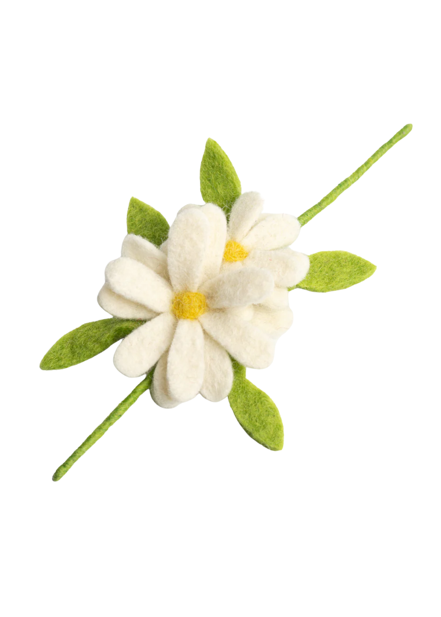Daisy Felted Wire Napkin Ring