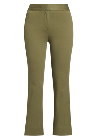 Crosby High Rise Cropped Flare Pant in Fatigue