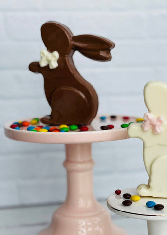 Smashable Pastel M&M Filled Dark Chocolate Easter Bunny