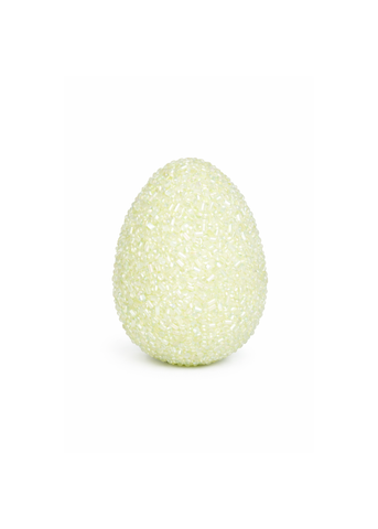Beaded Easter Egg in Green