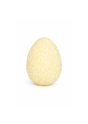 Beaded Easter Egg in Yellow