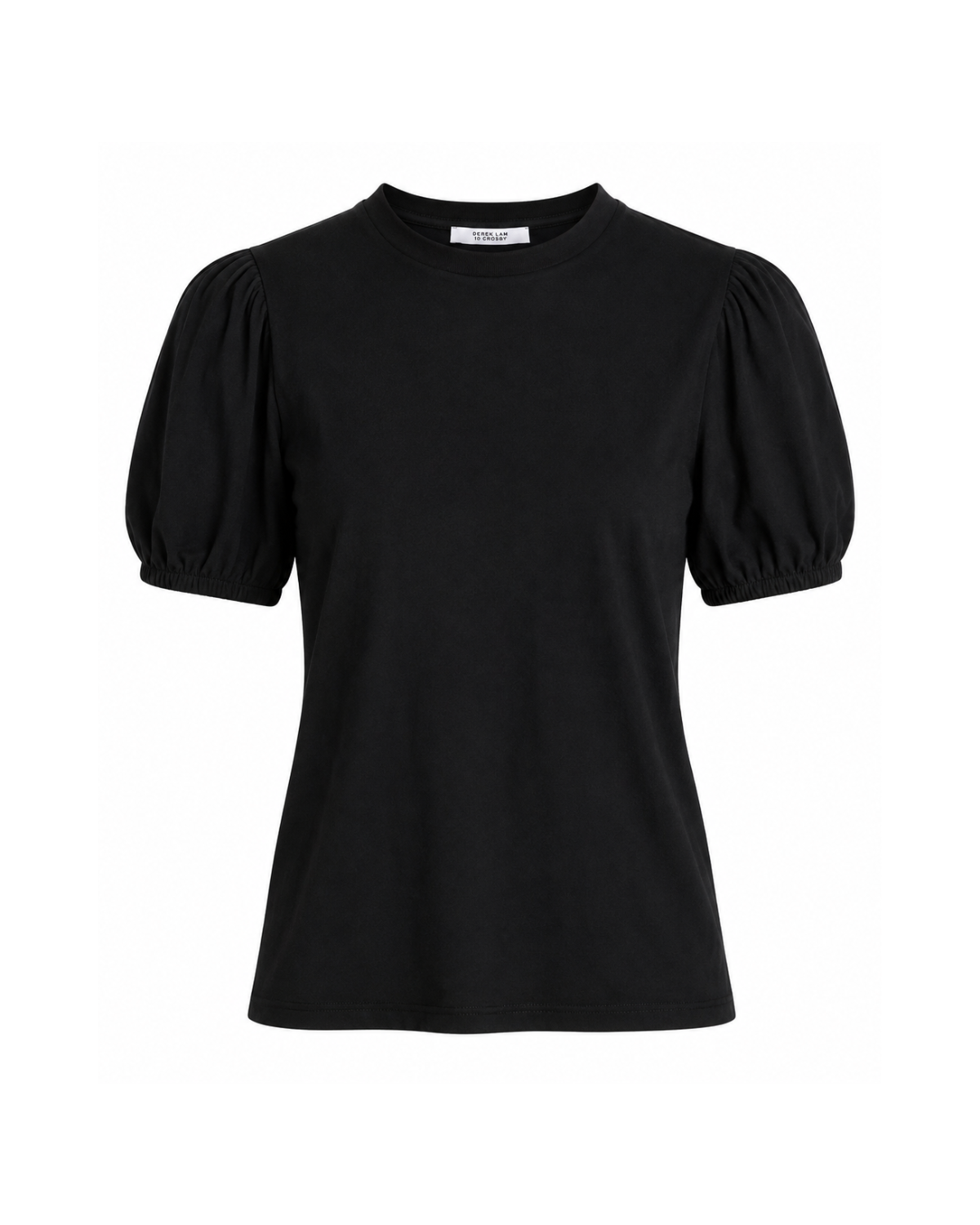 Eva Puff Sleeve Tee in Black