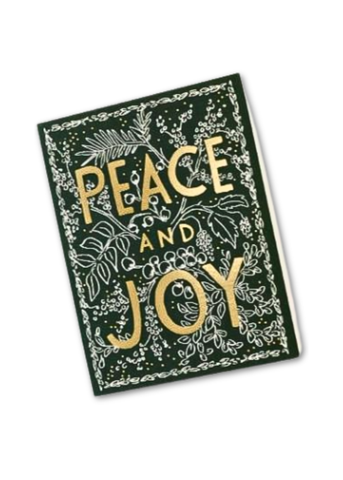 Evergreen Peace Illustrated Greeting Card