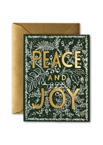 Evergreen Peace Illustrated Greeting Card