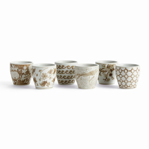 Assorted Chinoiserie Mini Flower Pots