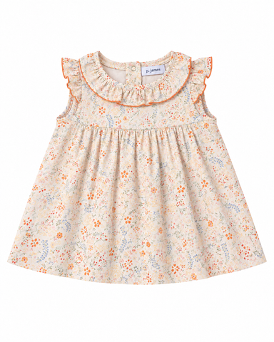 Vivan Pique Short Sleeve Dress + Bloomer Set