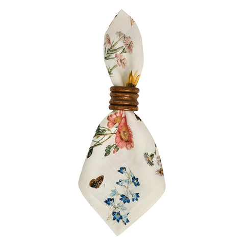 Floral Garden Napkin In Multi