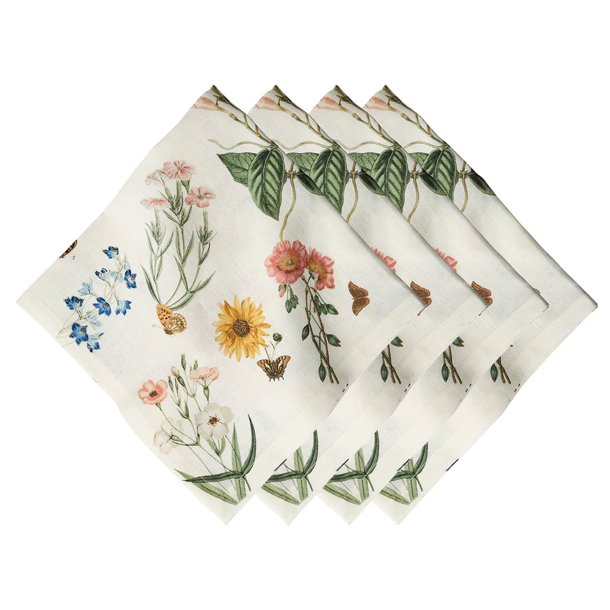Floral Garden Napkin In Multi