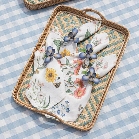 Floral Garden Napkin In Multi
