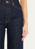 Genevieve Cuffed Jean in Tigris Wash