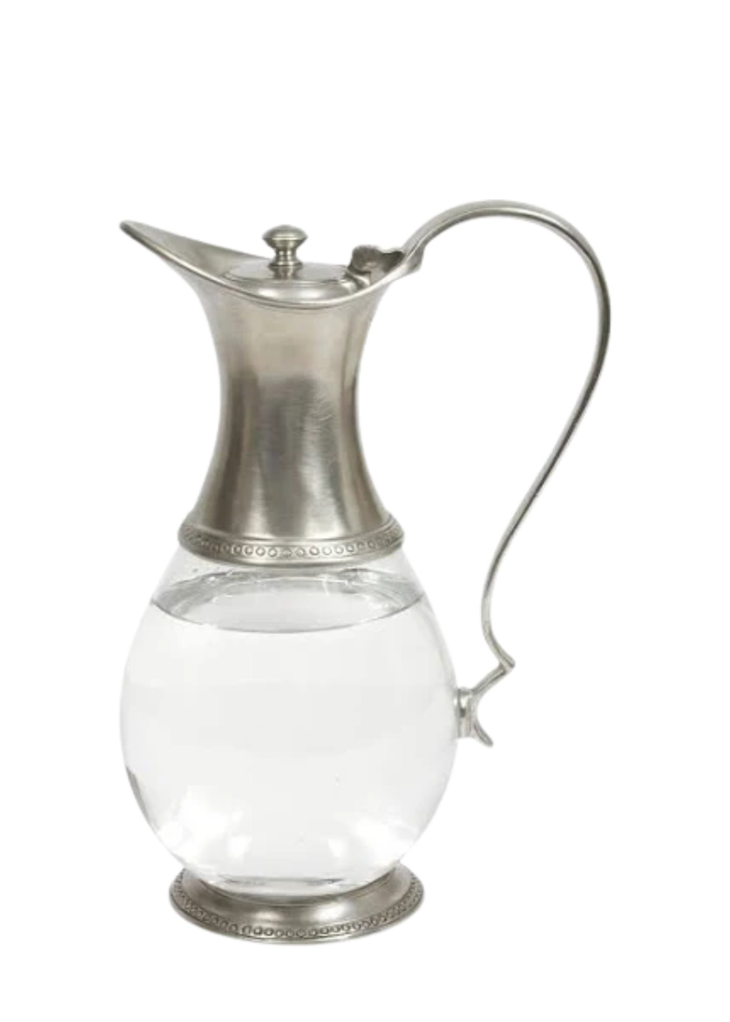 Glass Pitcher With Lid