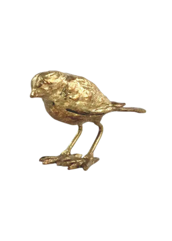 Gold Leaf Cast Iron Birds