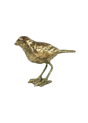 Gold Leaf Cast Iron Birds