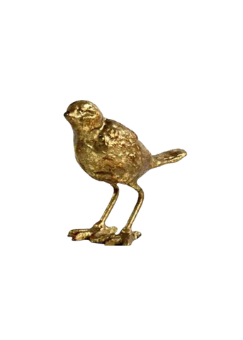 Gold Leaf Cast Iron Birds
