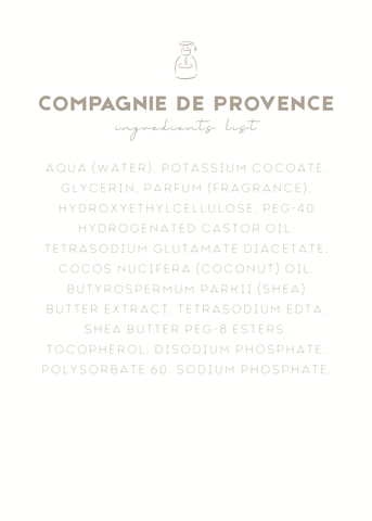 Shea Butter Liquid Marseille Soap