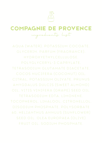 Fresh Verbena Liquid Marseille Soap