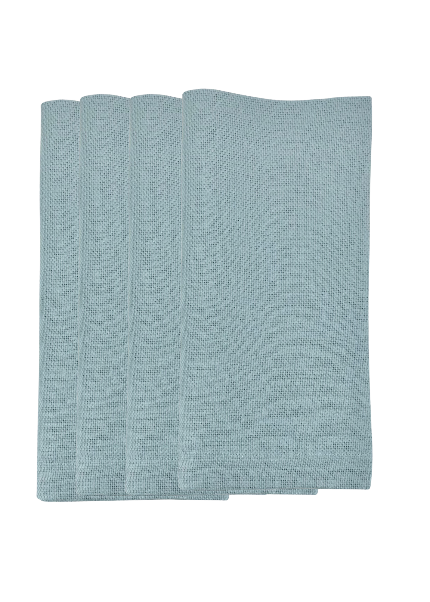 Italian Basketweave Napkin in Ciel