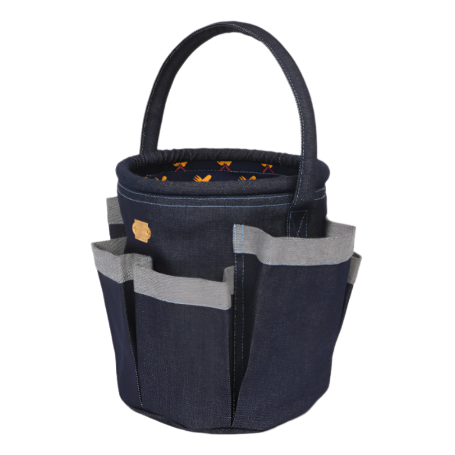 Denim Gardening Bucket Bag