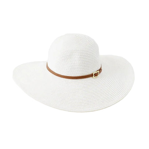 Jemima Hat in White