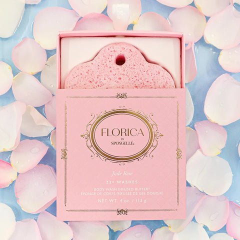 Jude Rose Florica Body Wash Infused Body Buffer