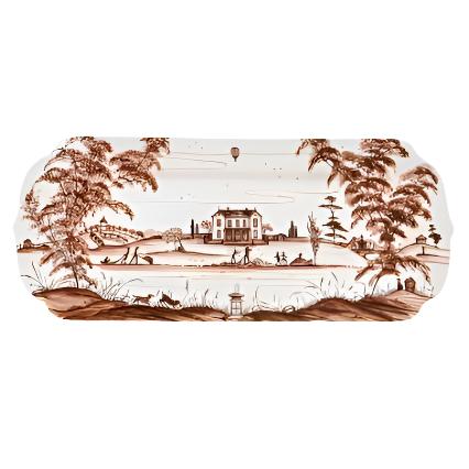 Country Estate Harvest Hostess Tray in Sepia