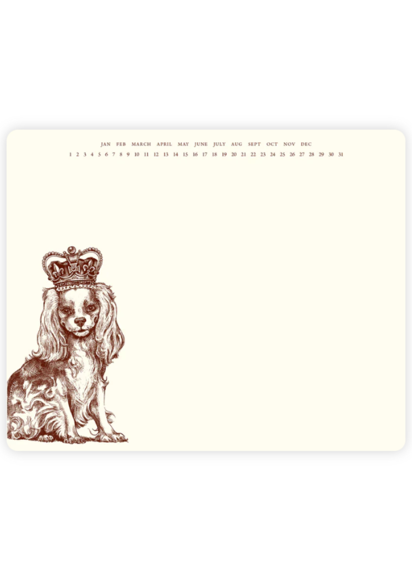 King Charles Cavalier Mouse Pad