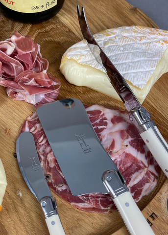 Laguiole Cheese Knife Set in Ivory