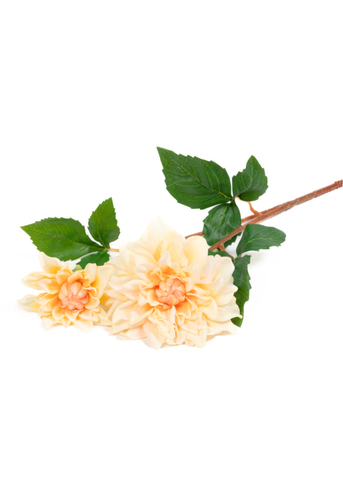 Real Touch Dahlia Stem in Yellow