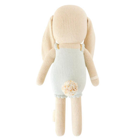 Little Briar The Bunny Crochet Doll In Blue