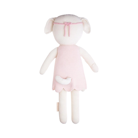 Charlotte The Dog Crochet Doll In Pink