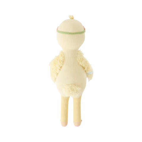 Flora The Duckling Crochet Doll In Mauve