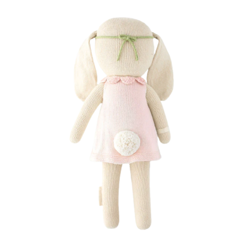 Hannah The Bunny Crochet Doll In Blush