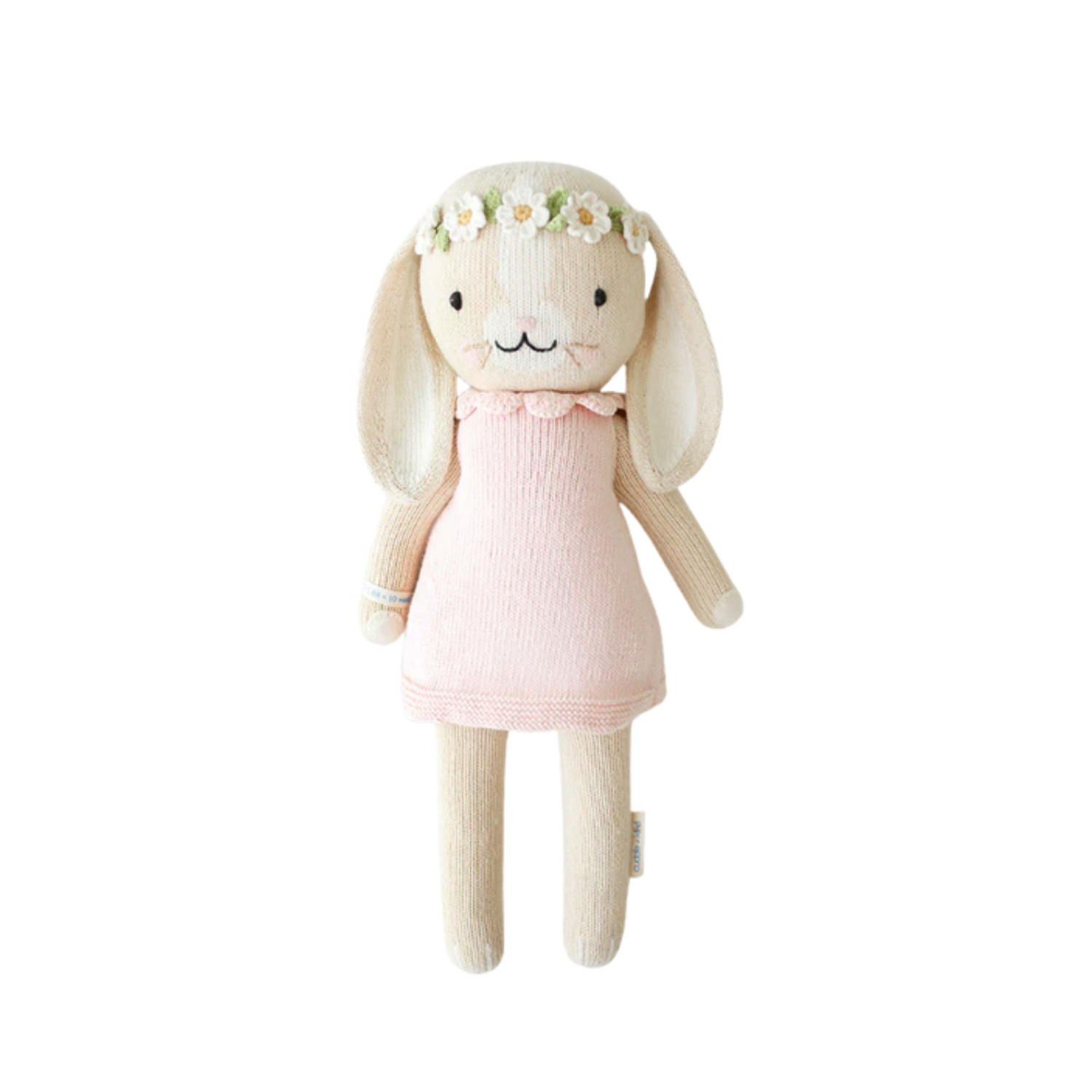 Hannah The Bunny Crochet Doll In Blush