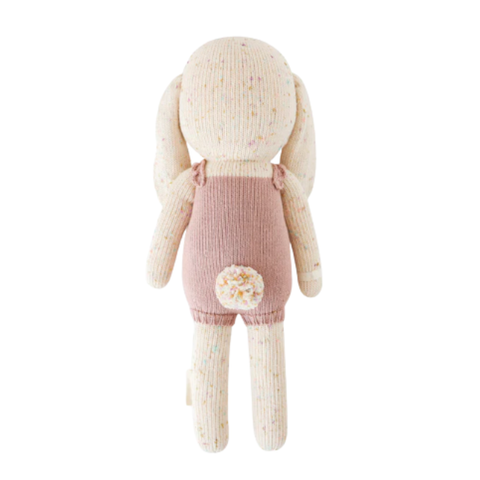 Little Harper The Bunny Crochet Doll In Mauve