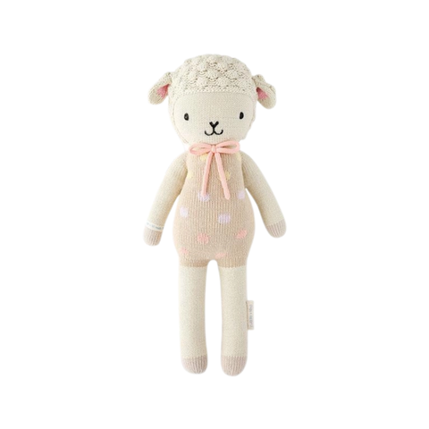 Lucy The Lamb Crochet Doll In Pastel