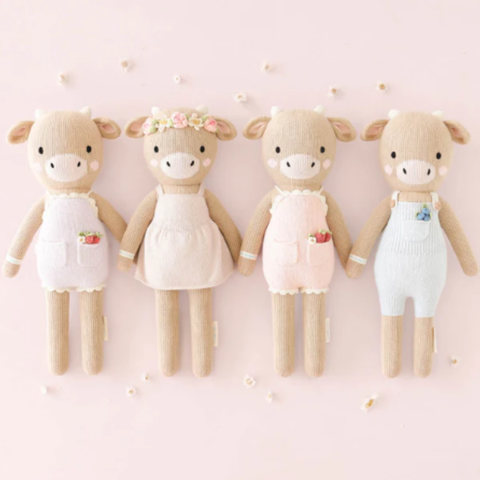 Asher The Cow Crochet Doll